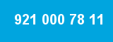 921 000 78 11